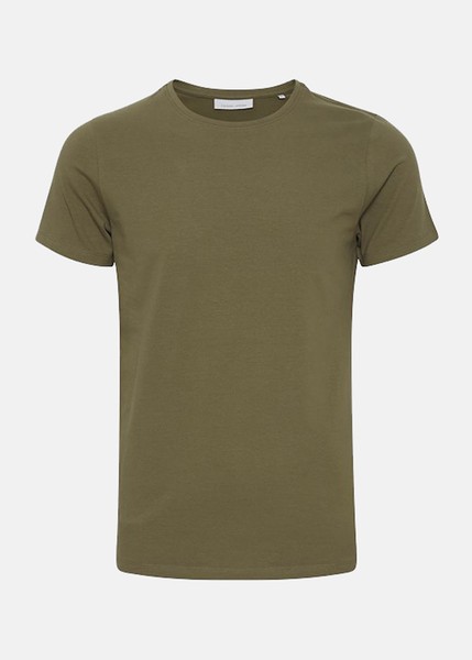 David Crew Neck T-Shirt, Burnt Olive, Xl,  T-Shirts