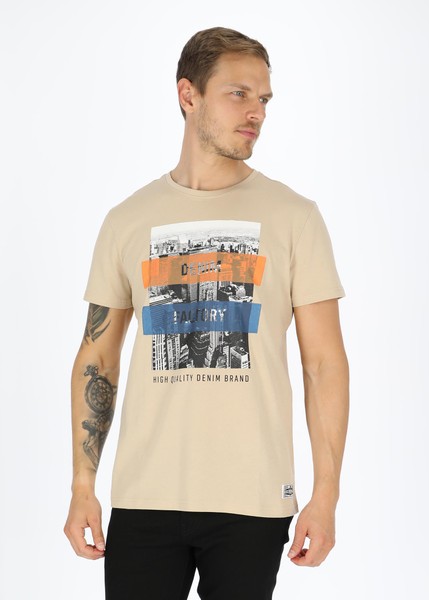 City Tee, Sand, 2xl,  T-Shirts