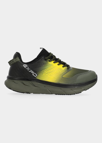 Colorado Trail Men's Shoe, Olive/Yellow/Black, 45, Walkingsko
