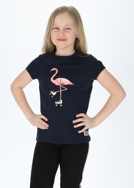 San Diego Tee G Jr, Navy Flamingo, 140,  T-Shirts