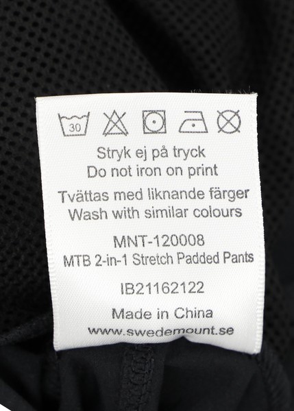 MTB 2-in-1 Stretch Padded Pants