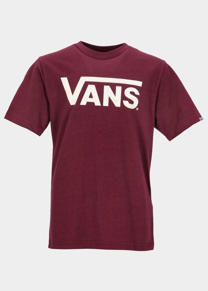 Classic Vans-B, Burgundy/Marshmallow, S, T-Shirts