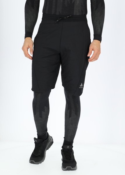 Odlo M Shorts S-Thermic, Black, M,  Längdskidkläder