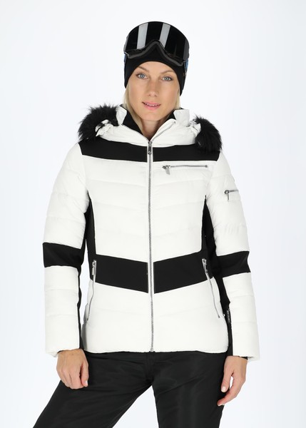 Cortina Ski Jacket W, Blanc, 42, Vinterjakker