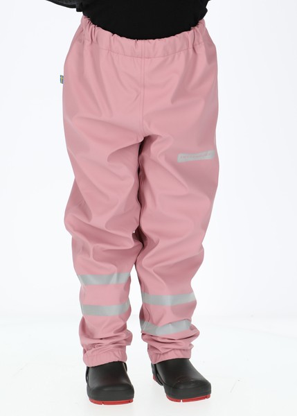 Rusk Pu Fleece Pants Jr, Dusty Rose, 130,  Fodrade Regnkläder