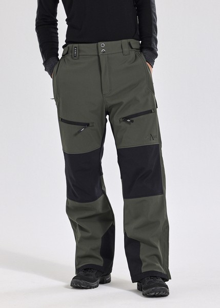 Colorado Softshell Pants, Olive/Black, M,  Snowboardbyxor