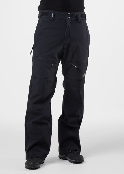 Colorado Softshell Pants, Black/Black, Xs,  Snowboardbyxor