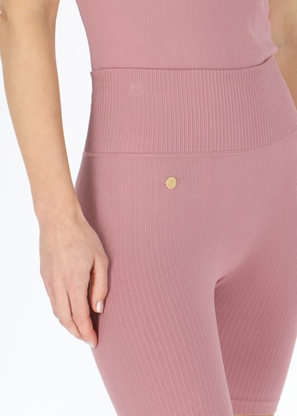 Ribbed Seamless Short Tights W Ribbed Seamless Short Tights W
