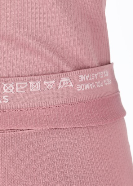 Ribbed Seamless Short Tights W Ribbed Seamless Short Tights W