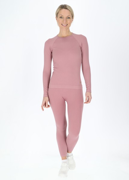 Ribbed Seamless Long Sleeve W Ribbed Seamless Long Sleeve W
