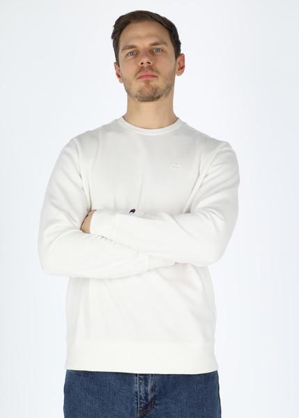 Crewneck Sweatshirt, White, Xl, Sweatshirts