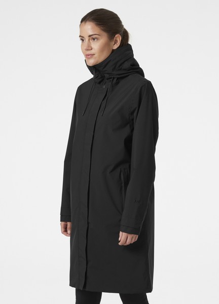 W Victoria Spring Coat, 990 Black, Xl,  Vårjackor