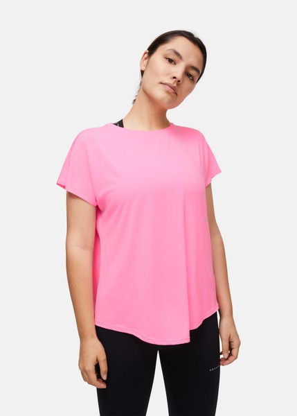 Eli Loose Tee, Cotton Candy, S, Løpe T-Shirts