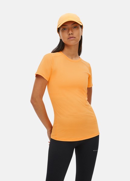 Jacquard Tee, Blazing Orange, Xs,  Tränings-T-Shirts