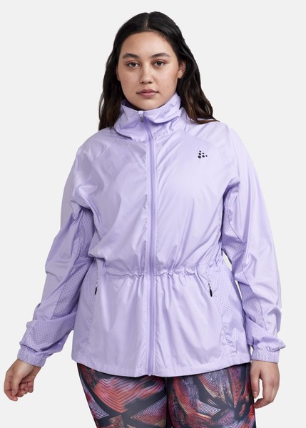 Adv Essence Plus Jacket W, Lavender, 2x, Treningsjakker