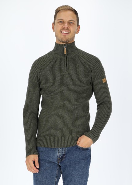 Nordkap Wool Sweater Half Zip