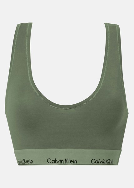 Unlined Bralette, Eco Green, M,  Bh