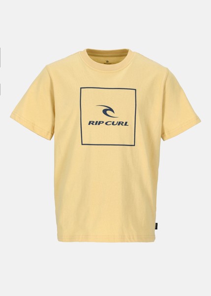 Corp Icon Tee-Boy, Washed Yellow, 16,  T-Shirts