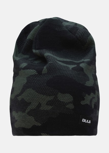 Camo Printed Wool Beanie, Dolive, Onesize, Pannebånd