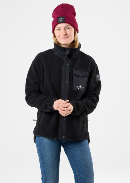 Colorado Pile Jacket W, Black/Black, 44,  Fleecetröjor