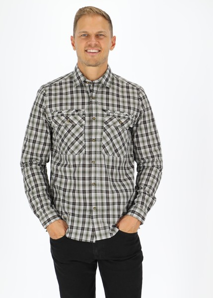 Phoenix Shirt, Geo Green, L,  Långärmade Skjortor