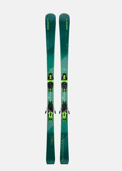 Ski Wingman 78c Inkl Bindning Power Shift El 10 Gw, Green, 168,  Skidor