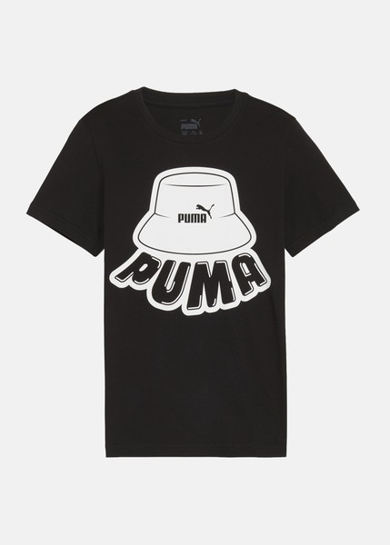 Ess+ Mid 90s Graphic Tee B, Puma Black, 140,  T-Shirts
