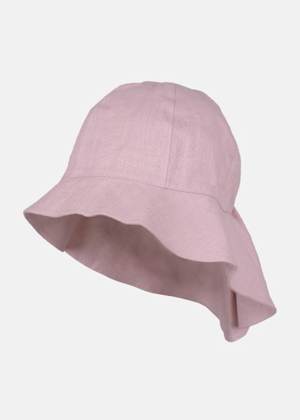 Florence Linen Hat, Pink, 52-54, Badeklær