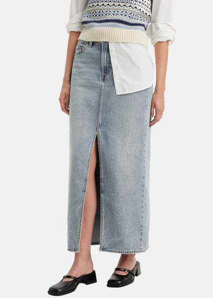 Ankle Column Skirt, Please Hol, 29,  Jeansshorts