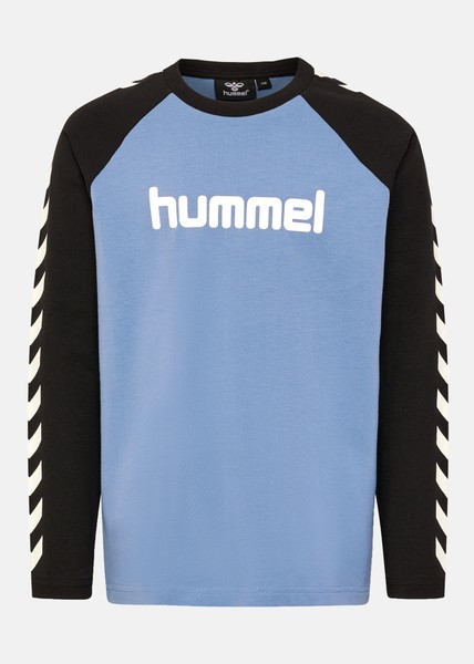 Hmlboys T-Shirt L/S, Coronet Blue, 140,  T-Shirts