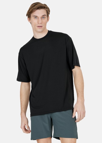 Roger M Hyperstretch S/S Tee, Black, L, Trenings-T-Shirts