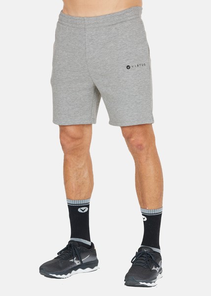 Marten M Recycled Sweat Shorts, Light Grey Melange, S, Hverdagsshorts