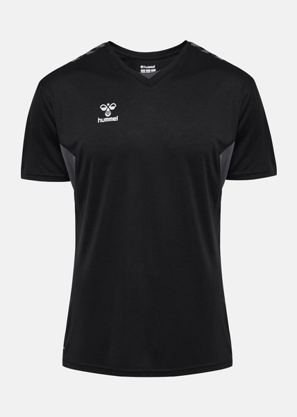 Hmlauthentic Pl Jersey S/S, Black, 2xl, Løpe-T-Shirts