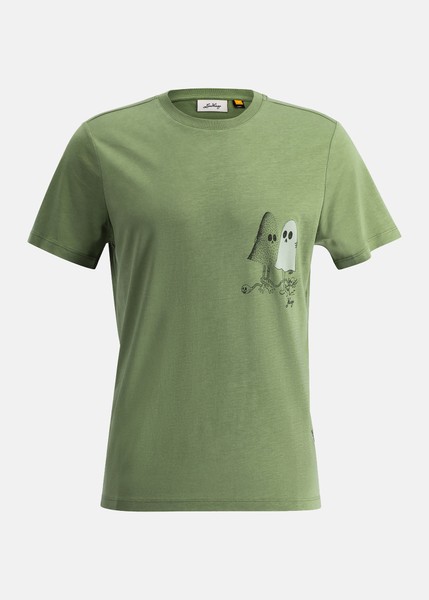 Järpen Printed T-Shirt M, Birch Green, 2xl, T-Shirts