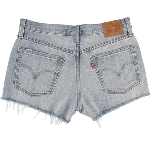 levis waveline shorts