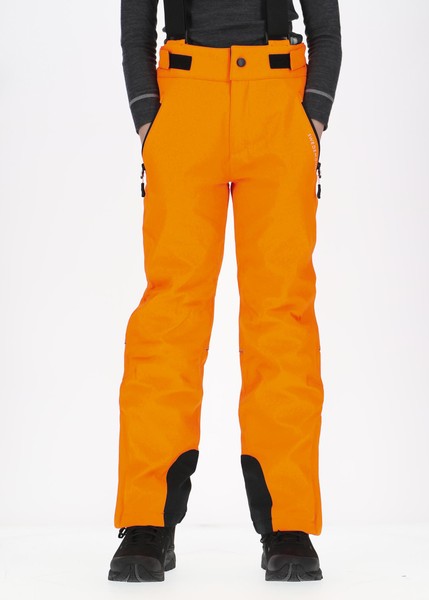 Softshell Ski Pants Jr, Orange, 164,  Swedemount