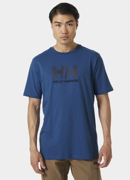 Hh Logo T-Shirt, 636 Azurite, S, T-Shirts