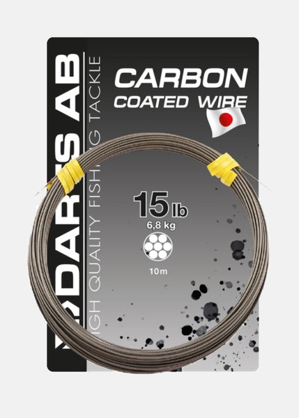 Carbon Coated Wire, One Colour, 90lb, Sport