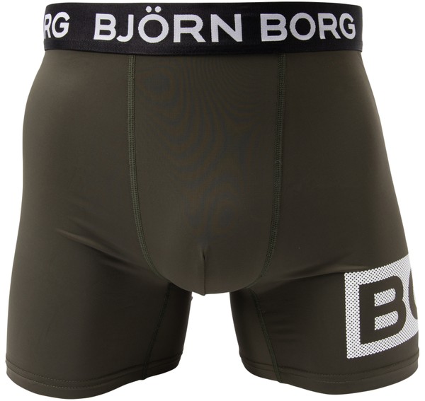 Shorts Bb Borg Block 1p, Forest Night, S,  Underkläder