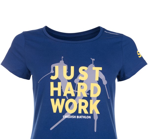 JUST HARD WORK TEE W