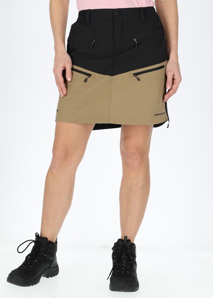 Lofoten Stretch Skirt W, Black/Khaki, 46,  Korta Kjolar