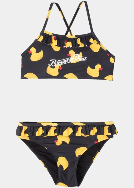 Yellow Duck Bikini Jr, Black Yellow Duck, 120,  Bikinis