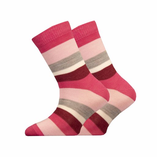 Porot merino wool striped sock