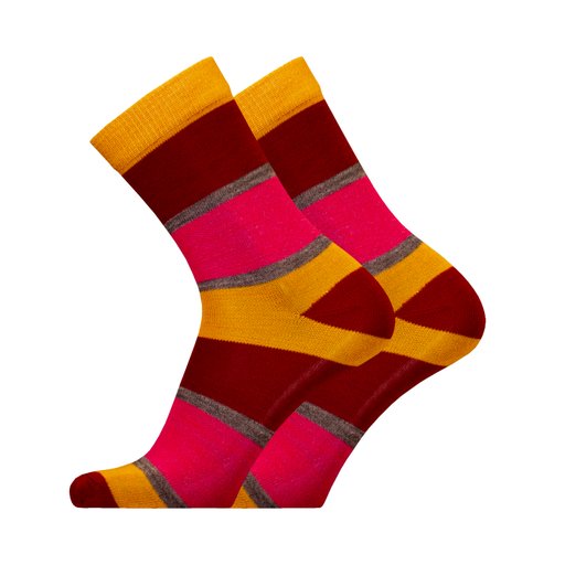 Reddies merino wool striped sock