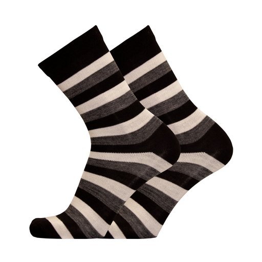 Aito striped merino wool sock