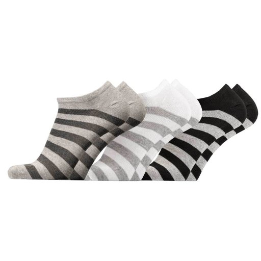 Jaakki smooth weave recycled cotton ankle sock 3-pair pack