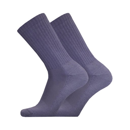 Kulla organic cotton sport sock with merino wool terry sole