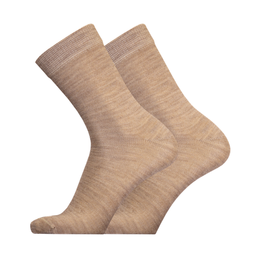 Saares Resin- smooth NATIVA™ -merino wool sock, with wider s