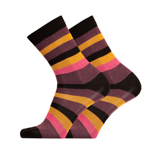 Havu merino wool striped sock