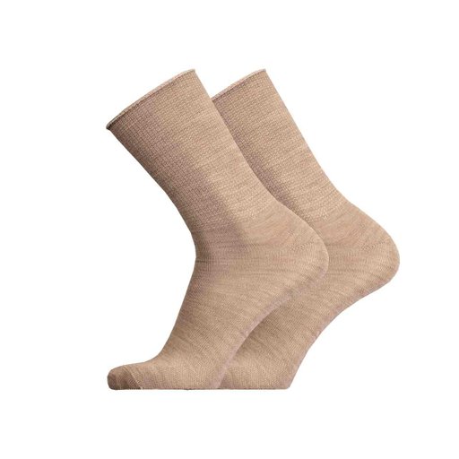 Paapo smooth weave merino wool sock wide shaft